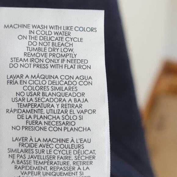 CAbi Stretch Ponte Harbour Navy Jacket #3180 - Picture 7 of 7